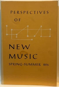 Perspektiven neuer Musik Frühling - Sommer 1975 Handelstaschenbuch *sehr gut* - Bild 1 von 1