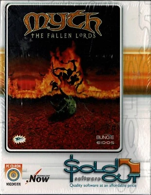 Myth The Fallen Lords PC New Sealed Box XP Epic Game of Strategy Combat Action - Image 1 of 4