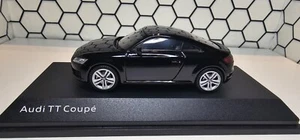 AUDI TT 8S TFSI SPORT QUATTRO COUPE MYTH BLACK 1:43 KYOSHO (OEM DEALER MODEL) - Picture 1 of 9