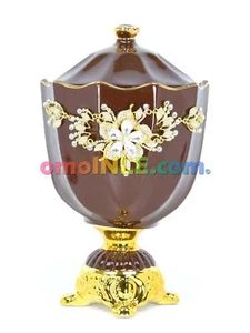 SOPERA CARMELITA ESTILO COPA PARA OYA TALL BROWN TUREEN SANTO SOPERAS 02221C - Picture 1 of 6