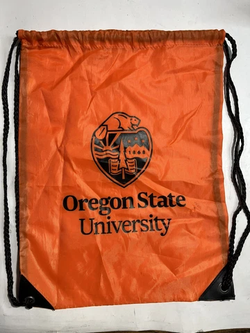 Oregon State University Beavers Backpack Cinch Sack Backsack Drawstring Bag Cover