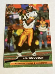 ๐ฅ1992 Fleer-Ultra Rod Woodson Pittsburgh Steelers #340๐ฅ - Picture 1 of 2