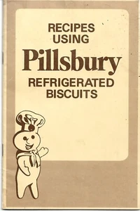 Recetas con galletas refrigeradas Pillsbury - PB vintage - escasas - Imagen 1 de 3