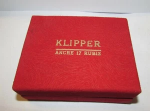 Box scatolo per orologio Klipper mai usato fondo di negozio nos new - Imagen 1 de 2
