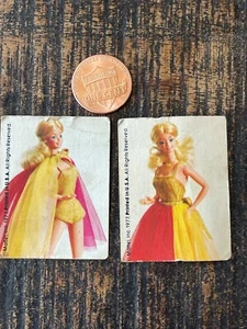 Rare 1977 Superstar Barbie Fashion Photos Cards 2 of 4 in set - Picture 1 of 5