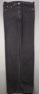 Women's Rag & Bone High Rise Skinny Jeans Black Stretch Size 32 (Msr 32x30) - Picture 1 of 9