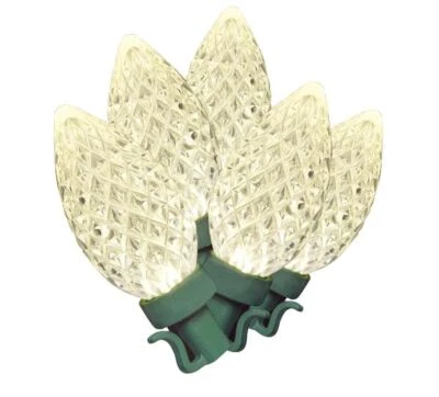 Holiday Time 400 Ct Diamond Cut C9 LED Christmas Lights 238 Ft All Color Options - Image 1 of 2