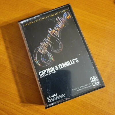 Captain & Tennille: Greatest Hits 1977 A&M Cassette  w/ Nice Liner Notes CS-4667 - Image 1 of 4