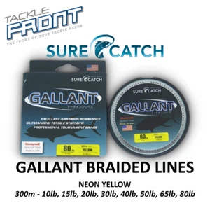 SureCatch - Gallant Braided Lines ~ 300m ~ Fishing Braided Lines - Picture 1 of 5
