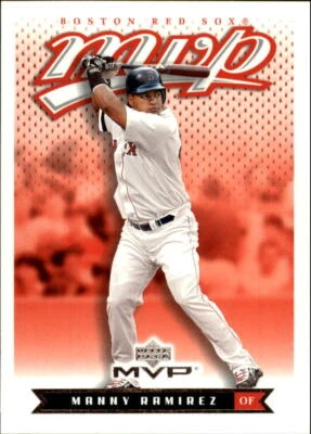 2003 Upper Deck MVP  #31 Manny Ramirez - NM-MT  - Image 1 of 2