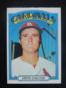 1972 Topps Baseball Card #420 Steve Carlton (EX-MT) - Picture 1 of 2