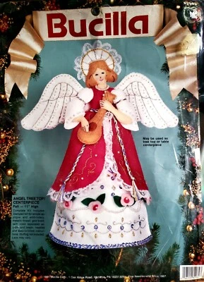 RARE, Bucilla "Angel Tree Top/Centerpiece No. 82962 - Image 1 of 4