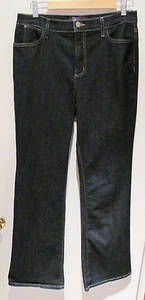 Not Your Daughter's Jeans Womens 12 Sarah Boot Cut Dark Wash Jeans - Worn Twice - Picture 1 of 5