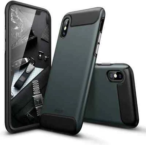 ESR Resistente Resistente Armadura Estuche Cubierta para Apple iPhone XS Max - NEGRA - Imagen 1 de 9