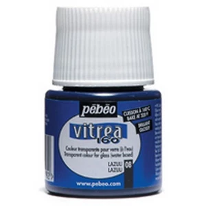 Pintura de vidrio - Pebeo Vitrea 160 lázuli - Imagen 1 de 1