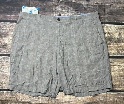 Pantalones Cortos Tasso Elba Island Para Hombre 42 Lino Algodón Chino a Cuadros Playa Foto 1 de 4