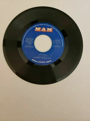 Gilbert O'Sullivan - Get Down - London (45RPM 7”Single)(J605)  - Image 1 of 2
