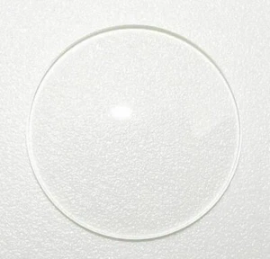 Watch Glass Mineral Crystal - Domed Flat Bottom SD - 1.5mm thick 23mm to 50mm - Picture 1 of 2