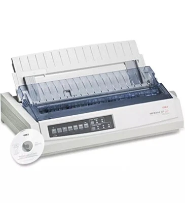 RE_NEWED Oki MICROLINE 321 Turbo Dot Matrix Printer - 62415501 - Image 1 of 4