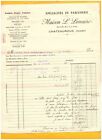 CHATEAUROUX (36) ACCESSOIRES pour COIFFEUR / PARFUMERIE "Maison LEMAIRE" en 1927