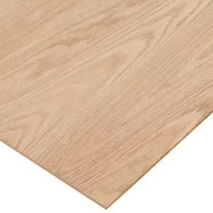 1/4 Zoll X 2 Fuß x 2 Fuß Purebond Roteiche Sperrholz Projektplatte kostenloser Versand - Bild 1 von 12