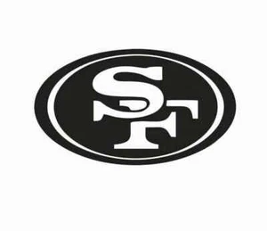 San Francisco 49ers Fußball Vinyl Aufkleber Sticker für Autos, Fenster, Werkzeugkiste - Bild 1 von 1