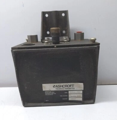 Ashcroft 4480 Pneumatic Pressure Transmitter 1500 PSI Trans. Air Range 3-15 PSI - Image 1 of 4