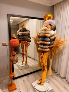 Women's day Special price Winter Coat Real Fox Fur Soft Stylish - Picture 1 of 5