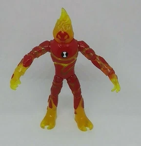 Heatblast Ben 10 5" Action Figure loose no parts Playmates Toys Cartoon Network  - Picture 1 of 6