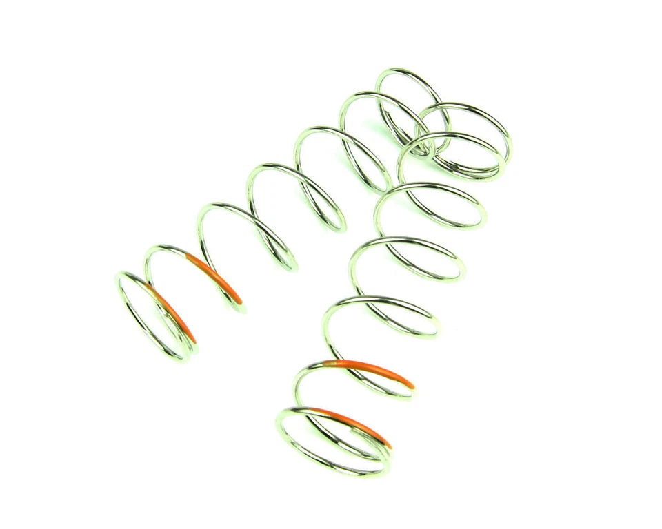 Tekno RC 80mm Front Shock Spring Set (Orange) (1.6 x 7.5T) (2) [TKR6093] - Image 1 of 1