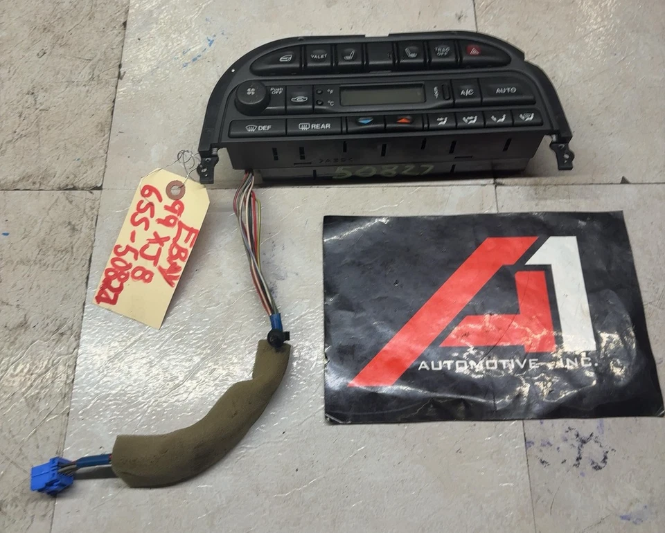 JAGUAR XK8 98-03 XJ8 1997-2006 calentador aire acondicionado temperatura climatizador interruptor Foto 1 de 4