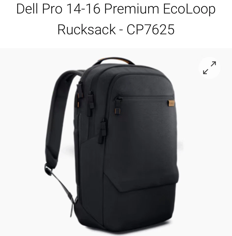Dell Pro 14–16 Premium EcoLoop Rucksack - Bild 1 von 4