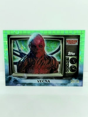 2025 Topps Stranger Things VECNA High Tek Age Telekinesis Green /75 #SA-5 - Image 1 of 2