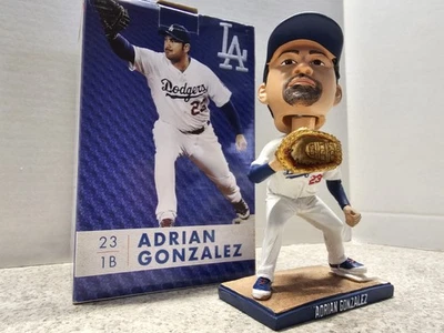 Adrian Gonzalez Los Angeles Dodgers MLB 2015 SGA Bobblehead GG ОТРЕМОНТИРОВАННАЯ - Изображение 1 из 4