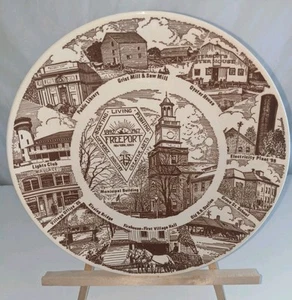 1967 Freeport New York 75 Year Commemorative Plate Excellent Condition! - Picture 1 of 15