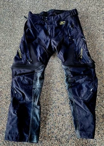 KLIM Dakar OTB Sz 34 Regular Cordura Vent Motorcycle Pants Broken Fly Zipper  - Picture 1 of 6