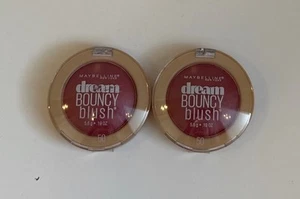 2 X Maybelline New York Dream Bouncy Blush #50 Plum Wine NEW Sealed - Picture 1 of 2