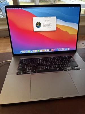 Apple MacBook Pro 16" 2019 - 32GB RAM 1TB - 2.6GHz Intel i7 - BATERÍA DEFECTUOSA Foto 1 de 4