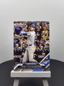 2024 Topps NOW Shohei Ohtani 50/50 Club First Ever History Insert #722 - Picture 1 of 2