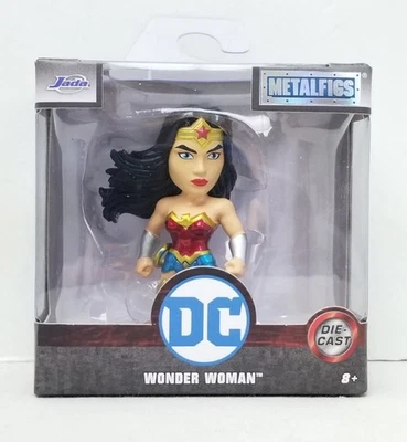 (2024) Jada Toys 2.5" Die-Cast DC Universe "Wonder Woman" Metalfigs Figurine NIB - Image 1 of 4
