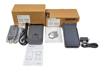 Ingenico Axium DX8000 Android Card Payment Terminal PWT52012140B w/ Base - Image 1 of 4