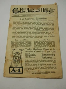 Globe Household Helps Vol.1 No.11 Globe Mills February 1915 - Picture 1 of 6