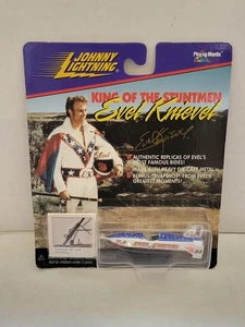 De colección. Johnny Lightning Evel Knievel King Of The Stuntmen X-2 Sky Cycle 1998 SOC - Imagen 1 de 7