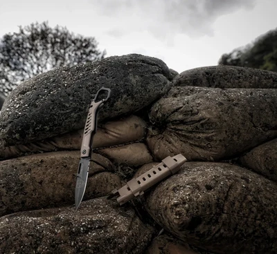 Cuchillo Plegable Extrema Ratio MH-Stealth 3.38" N680 Hoja de Acero Mango de Aluminio Foto 1 de 4