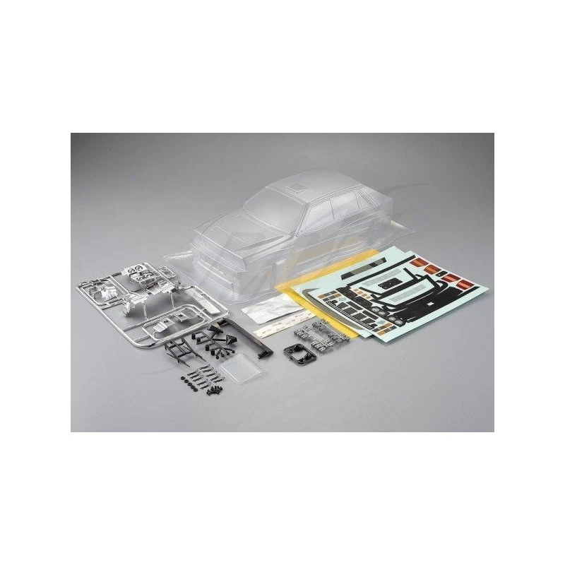 [IT] Carrozzeria Killerbody 1:10 Lancia Delta HF Integrale trasparente 195mm Kit - Immagine 1 di 1