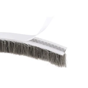 Weather Stripping Adhesive Felt Door Seal Strip 394 Inch L X 0.31 Inch Gray - Picture 1 of 5