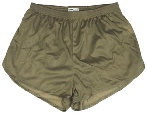 Tan Nylon Soffe Ranger Panties Silkies Running Track Shorts - Men's Large - Picture 1 of 4