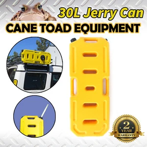30L Jerry Can Heavy Duty Fuel Container Spare Container Yellow - Picture 1 of 6