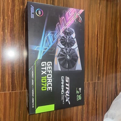 Totalmente Nuevo En Caja - ASUS GeForce GTX 1070 8GB ROG Strix (90YV09N2-M0NA00) Foto 1 de 3