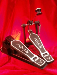 FLAMING! HI HAT AND BASS DRUM PEDAL SET NEW! - Picture 1 of 1